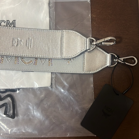 MCM Crystal Embellished
Monogram Replacement Shoulder Strap, NWT! - Picture 3 of 4